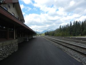 Fig-15 Banff, Alberta depot with stone siding