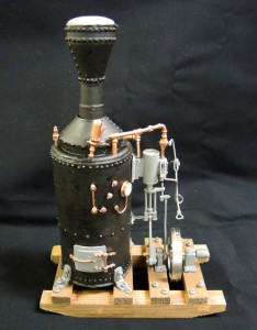 Fig 1 -  John Marshall’s F-Scale Steam Power Plant (Photo: Rich Thom)