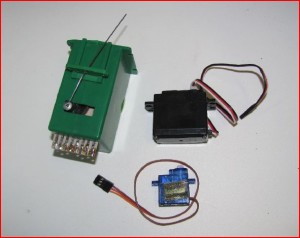 Fig 2 - Smaller Size is One Advantage of Servos