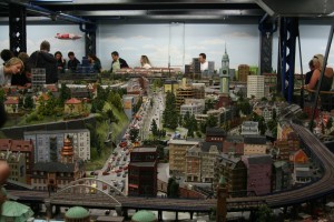 Miniature Wunderland City Scene
