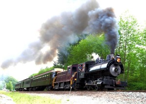 Steam at the Northwest Railway Museum
