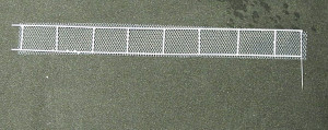Fig 12 – Chain Link Fence Using Tulle