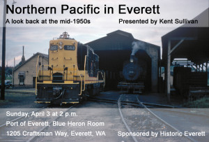 Northern Pacific in Everett by Kent Sullivan