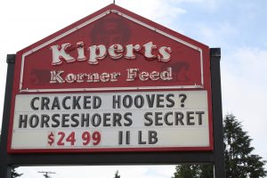 Kipert’s Korner Feed owned by Craig Kinnaman