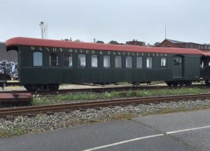 Fig 15 – Passenger Car at Maine Railroad Museum (Photo: A. Murray)